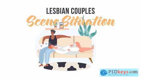 Lesbian couples - Scene Situation 32350327