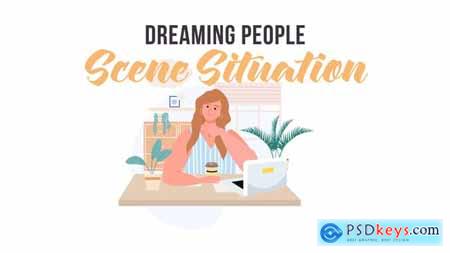 Dreaming people - Scene Situation 32350274