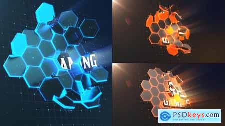 Hi-Tech Hexagons - Logo Reveal 27244677