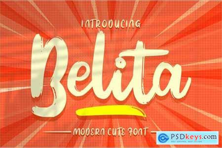 Belita Modern Cute Font
