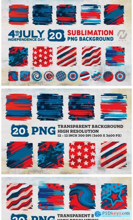 4th of July Background Sublimation 12186666
