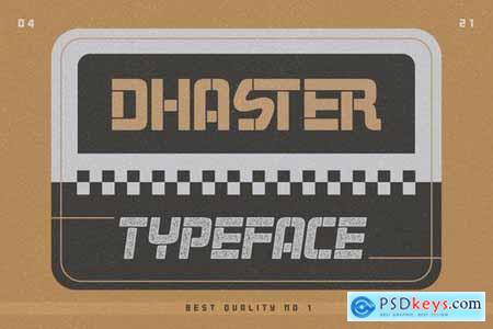 Dhaster Typeface 6131126