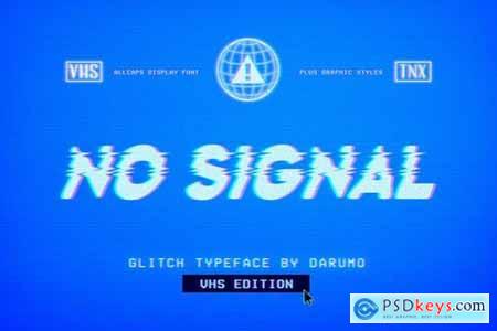 No Signal Font