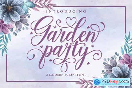 Garden Party Script Font
