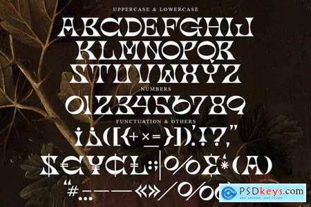 Kinande Display Typeface