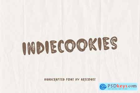 Indie Cookies Handwritten Font