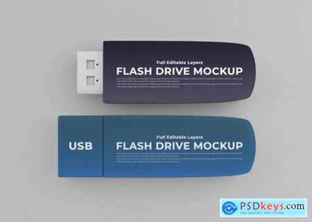 Usb flash drive stick mockup