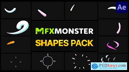 Hand-Drawn Shapes Pack - After Effects 32413080