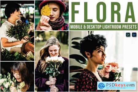 Flora Mobile and Desktop Lightroom Presets