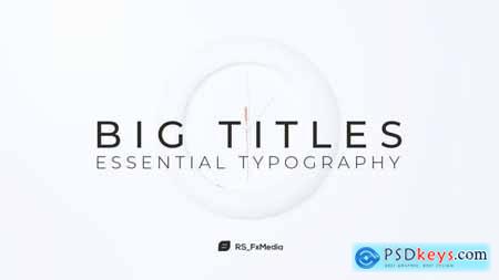 Big Titles - Essential Typography 32082198