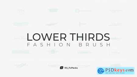 Lower Thirds - Fashion Brush 31864607