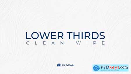 Lower Thirds - Clean Wipe 31846986