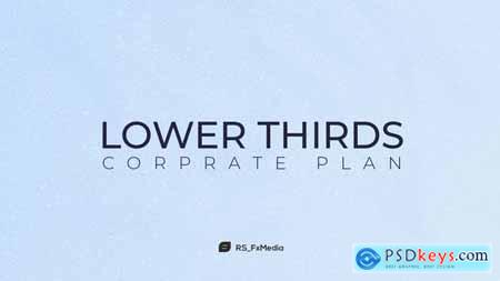 Lower Thirds - Corporate Plan 31801141