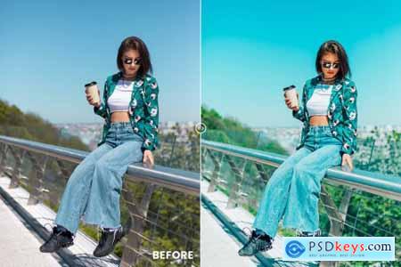 Luxury Green Photoshop Action & Lightrom Presets