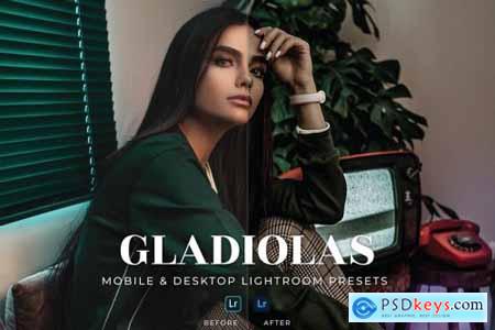 Gladiolas Mobile and Desktop Lightroom Presets