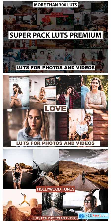MORE THAN 300 LUTs for Photos and Videos 10660090