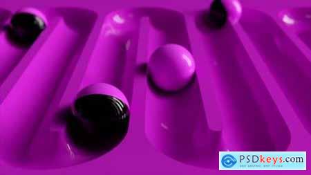 Bright Colorful Background with Rolling Balls Along the Paths 32479189 Free Motion Graphics