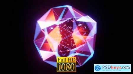 Crystal Geometry HD 32479837 Free Motion Graphics