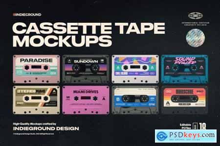 Cassette Tape Mockups 6190864