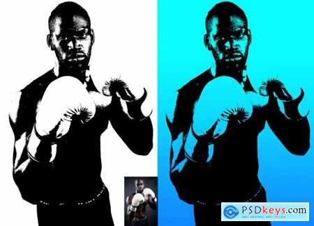 Vector Maker Photoshop Action 5894444