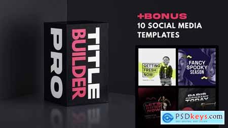 Title Builder Pro Bonus 10 social media templates InteractiveBro 29991661