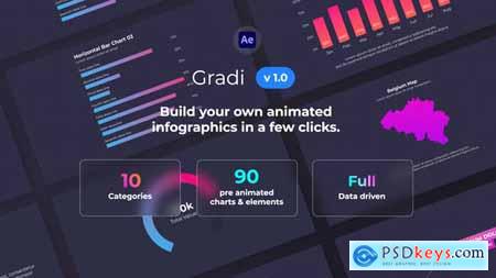 Gradi Gradient Infographics 32098103
