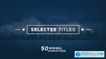 Selected Titles 2 - 50 Minimal Titles 20115148
