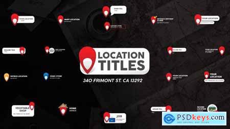 Location Titles - After Effects 32530537