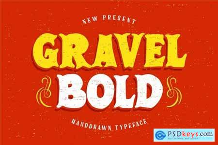 GravelBold Typeface