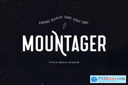 Mountager - Vintage Adventure Sans
