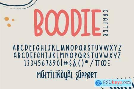 Boodie Crafter Font