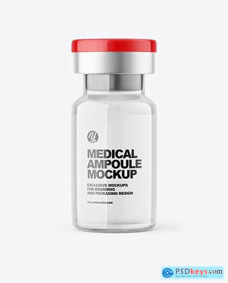 Medical Ampoule Mockup 80634