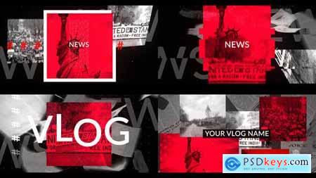 News Vlog Intro 32605734