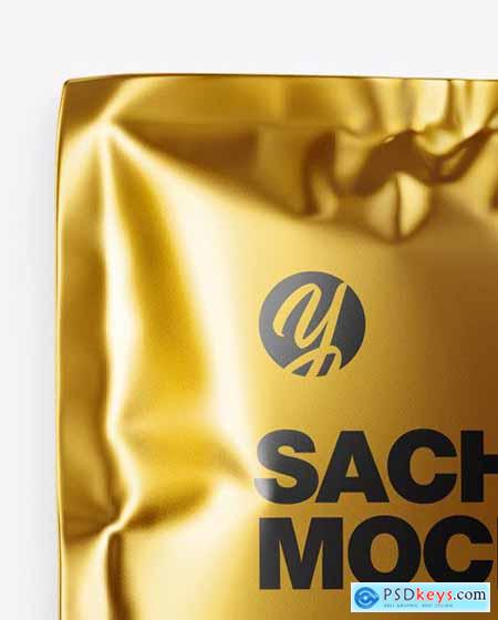 Metallic Sachet Mockup 84845