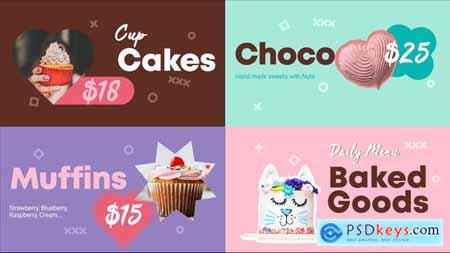 Baked Goods Menu - After Effects 32527930