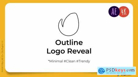 Outline Logo Reveal 32642192