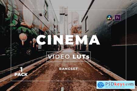 Bangset Cinema Pack 1 Video LUTs