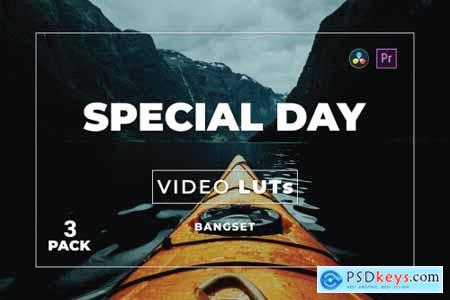 Bangset Special Day Pack 3 Video LUTs
