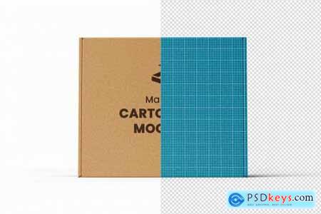 Mailing Carton Box Mockup - 9 views 6232567