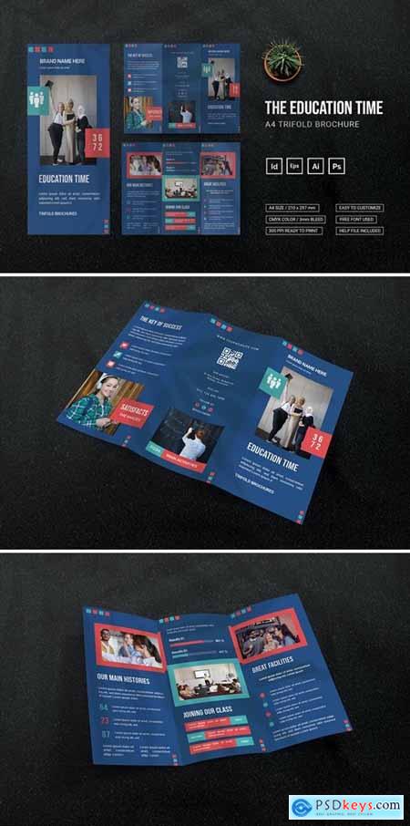 Education Time - Trifold Brochure