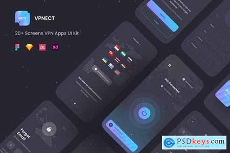 VPNECT - VPN Apps UI Kit