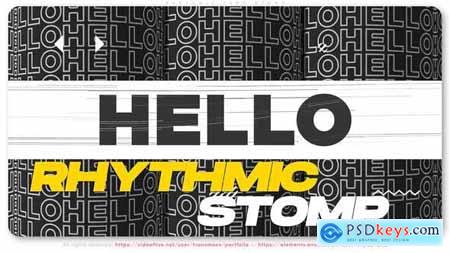 Rhythmic Typo Stomp 32652435