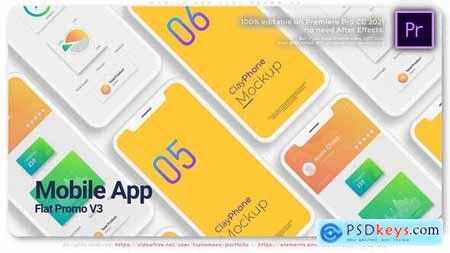 Mobile App Flat Promo V3 32678117