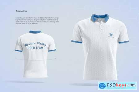 Men`s Polo Shirt Animated Mockup 6232863