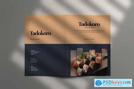 HQ - Tadokoro - Food Brochure