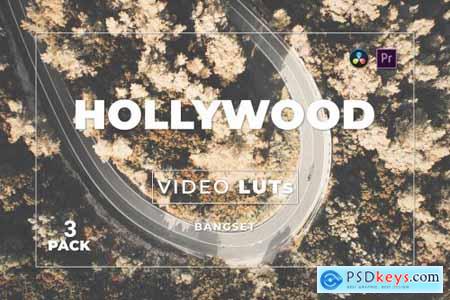 Bangset Hollywood Pack 3 Video LUTs