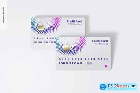 Credit cards mockup