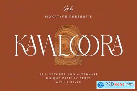 Kavaloora - Stylish Ligatures