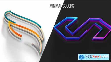 Minimal Colors Logo Intro 32726987