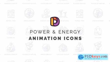 Power & Energy - Animation Icons 32812700